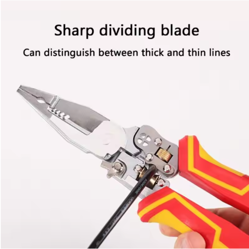 MultiStrip | 8-in-1 Draadstripper & Kabelknipper – Multifunctionele Krimptang