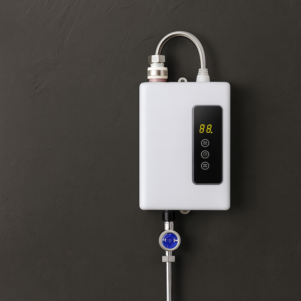 Warmio | Instant tankloze elektrische boiler – Draagbaar warmwatersysteem douche