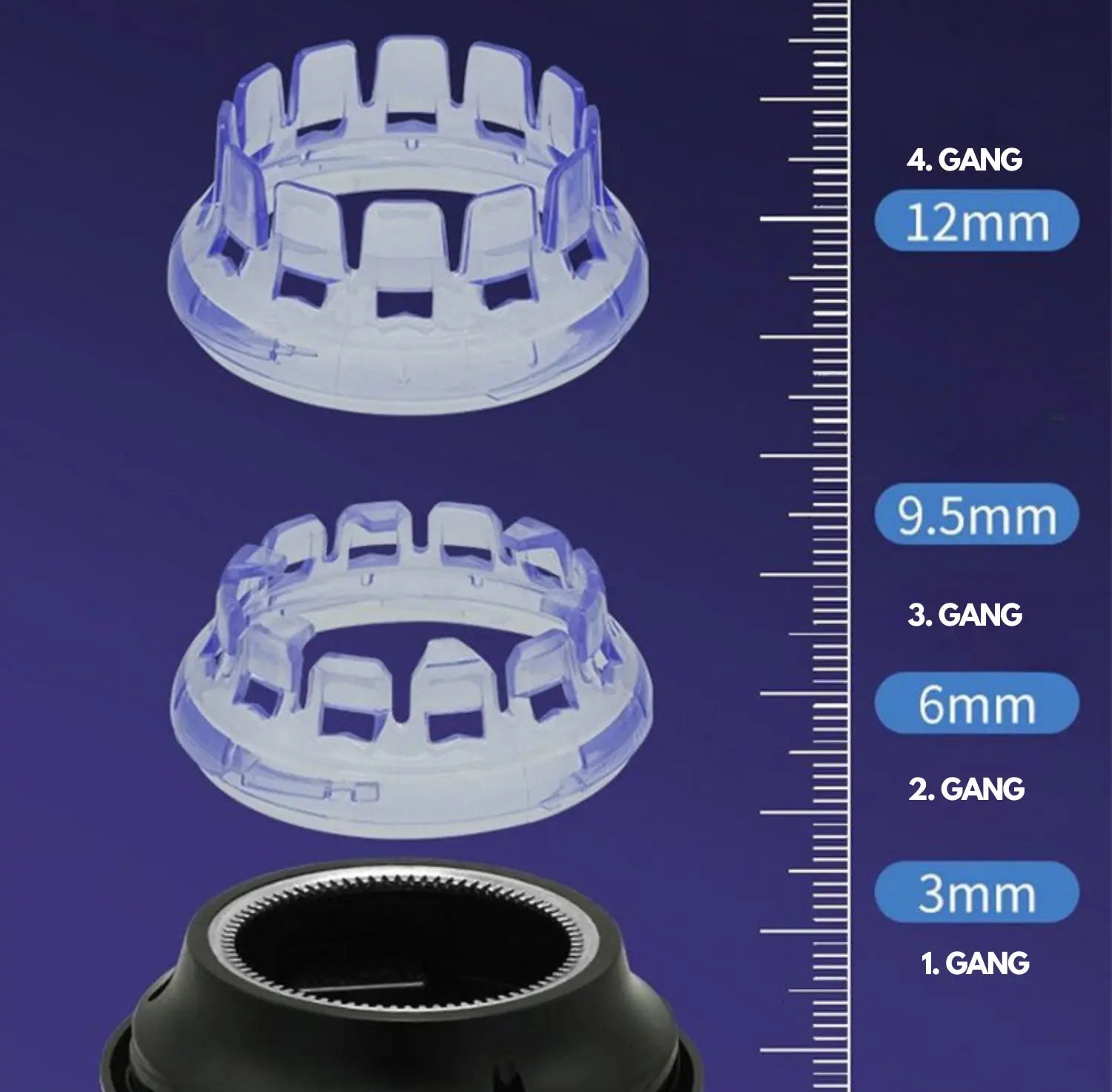 Buzzly | Draadloze Tondeuse - Precisietrimmer, Oplaadbaar via USB