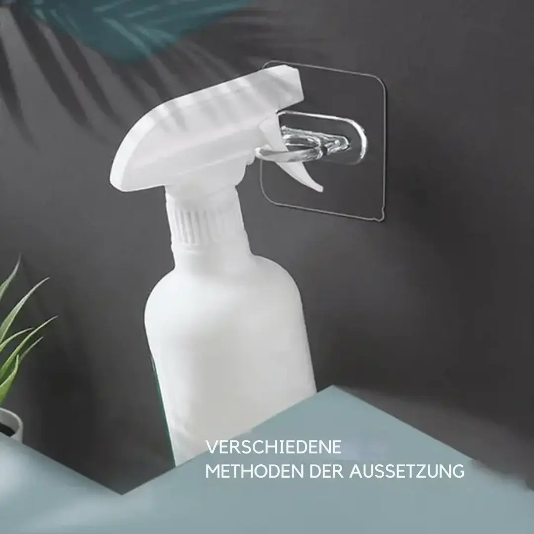 StayHook | Premium zelfklevende wandhaken – Transparante, stevige hangers