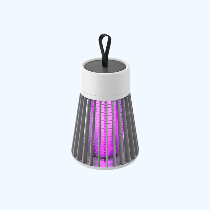 FlyFree | LED-muggenlamp – Stille insectenverdelger voor binnen en buiten voor muggen en vliegende insecten