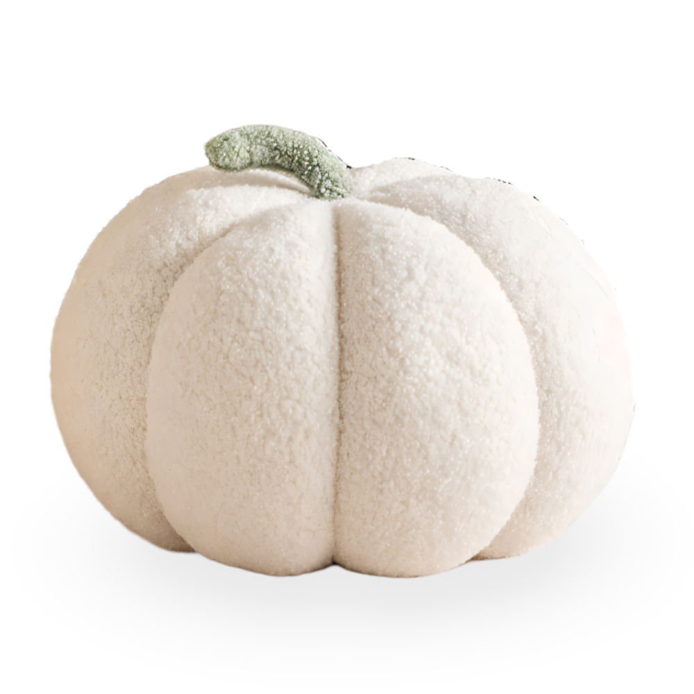 CuddleGourd | Textured Pumpkin Plush Pillow