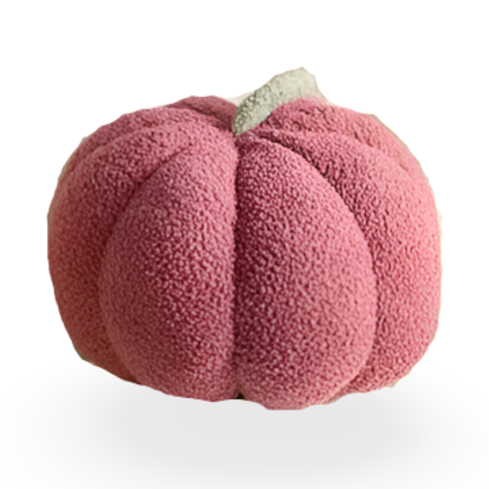 CuddleGourd | Textured Pumpkin Plush Pillow