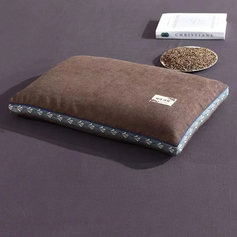 ComfiHull | Ergonomisch boekweitnekkussen – Natuurlijke ondersteuning voor zij- en rugslapers