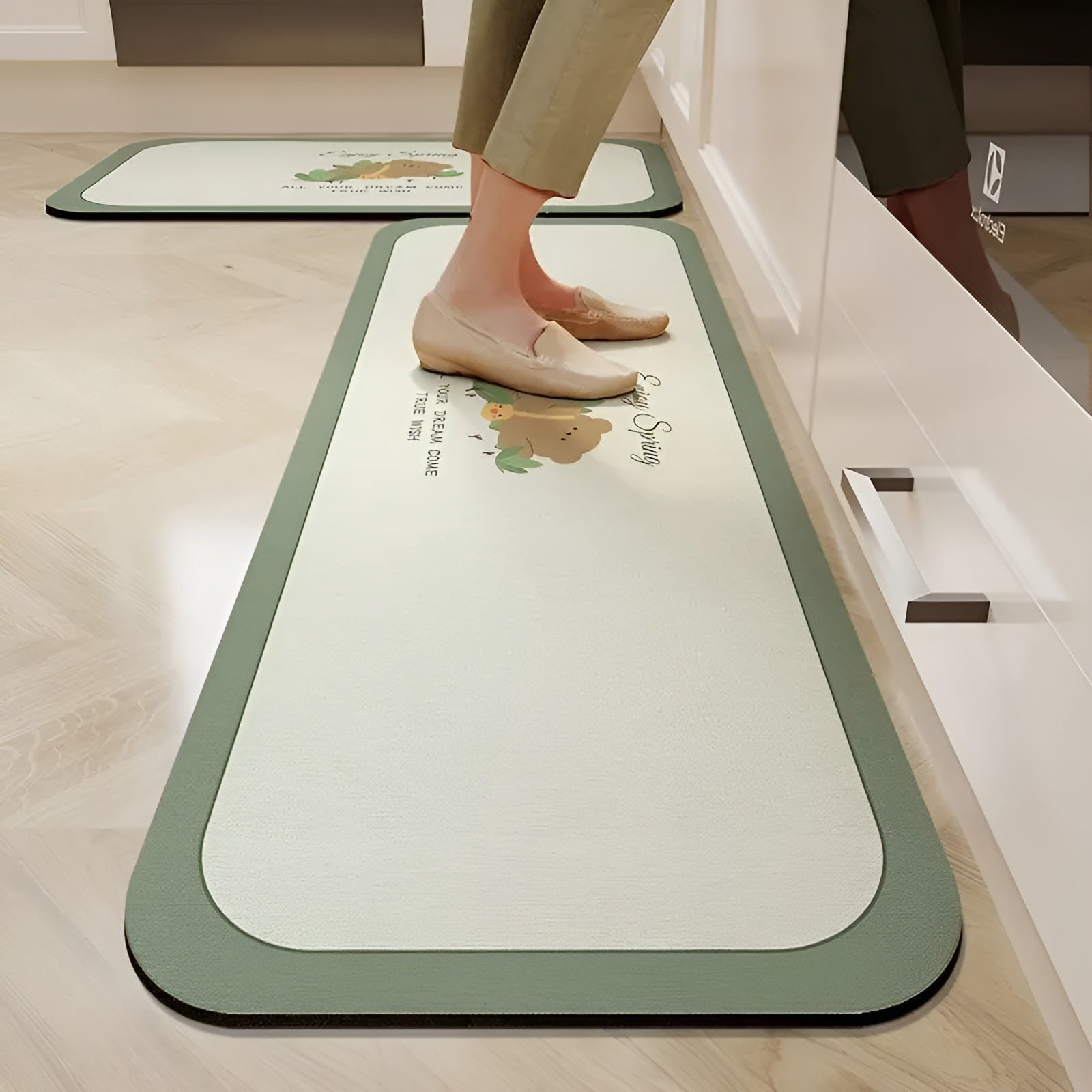 SureStep | Sneldrogende, superabsorberende antislip vloermat voor badkamer en keuken