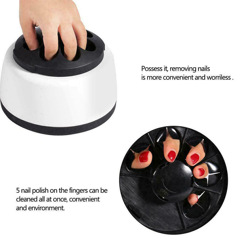 CleanTips | Elektrische gelnagelverwijderaar met stoomfunctie – Professioneel manicure-instrument