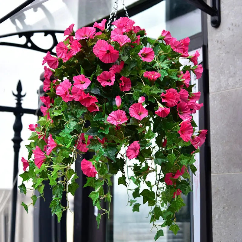 Floraya | UV-bestendige kunstmatige Morning Glory bloemen - Realistische nepbloemen