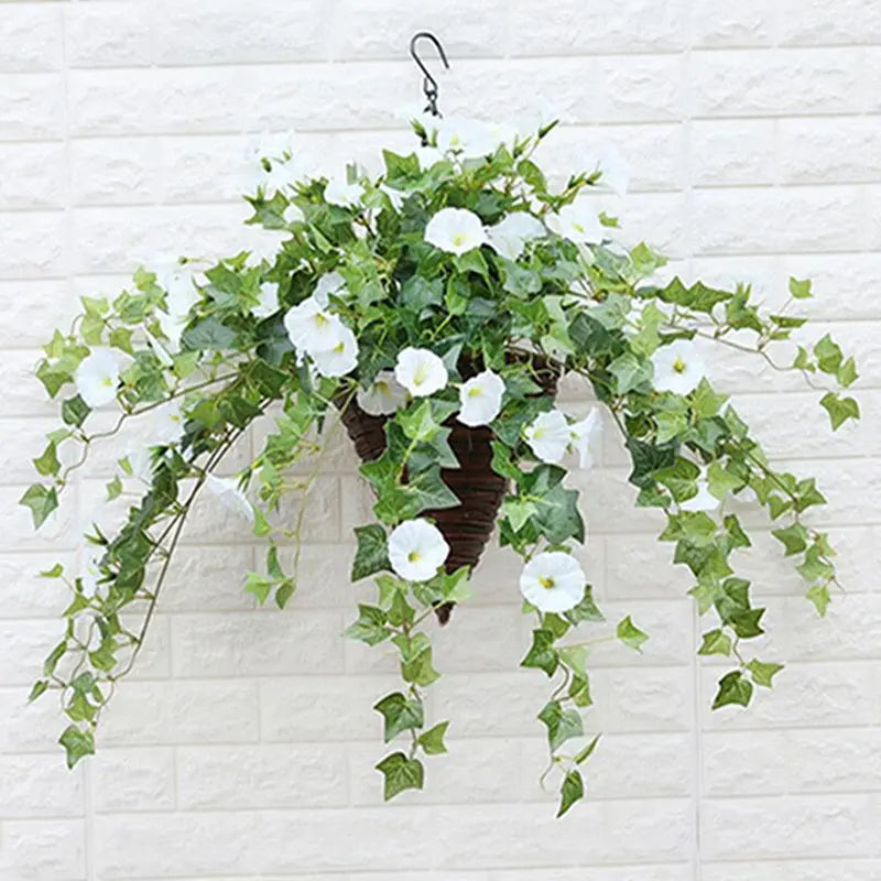Floraya | UV-bestendige kunstmatige Morning Glory bloemen - Realistische nepbloemen