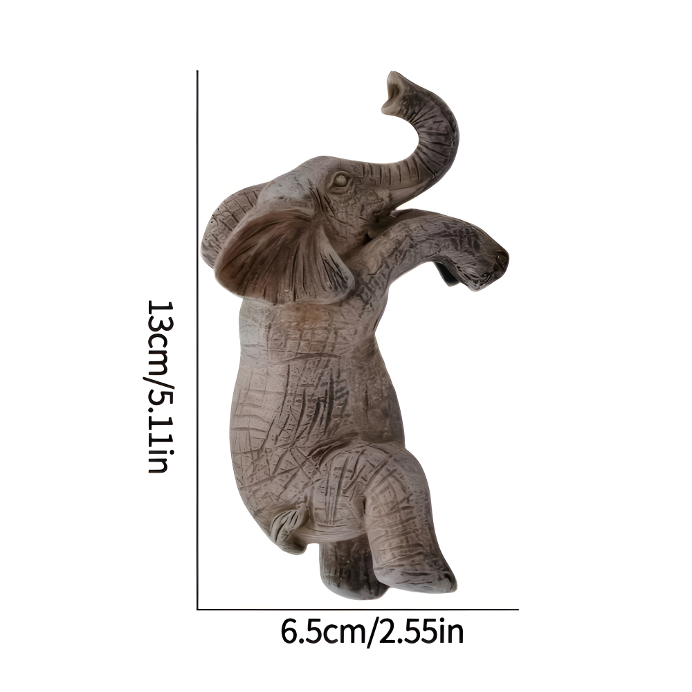 TuskyHanger | Harsen olifant plantenhanger – Hangende potdecoratie voor tuin, huis
