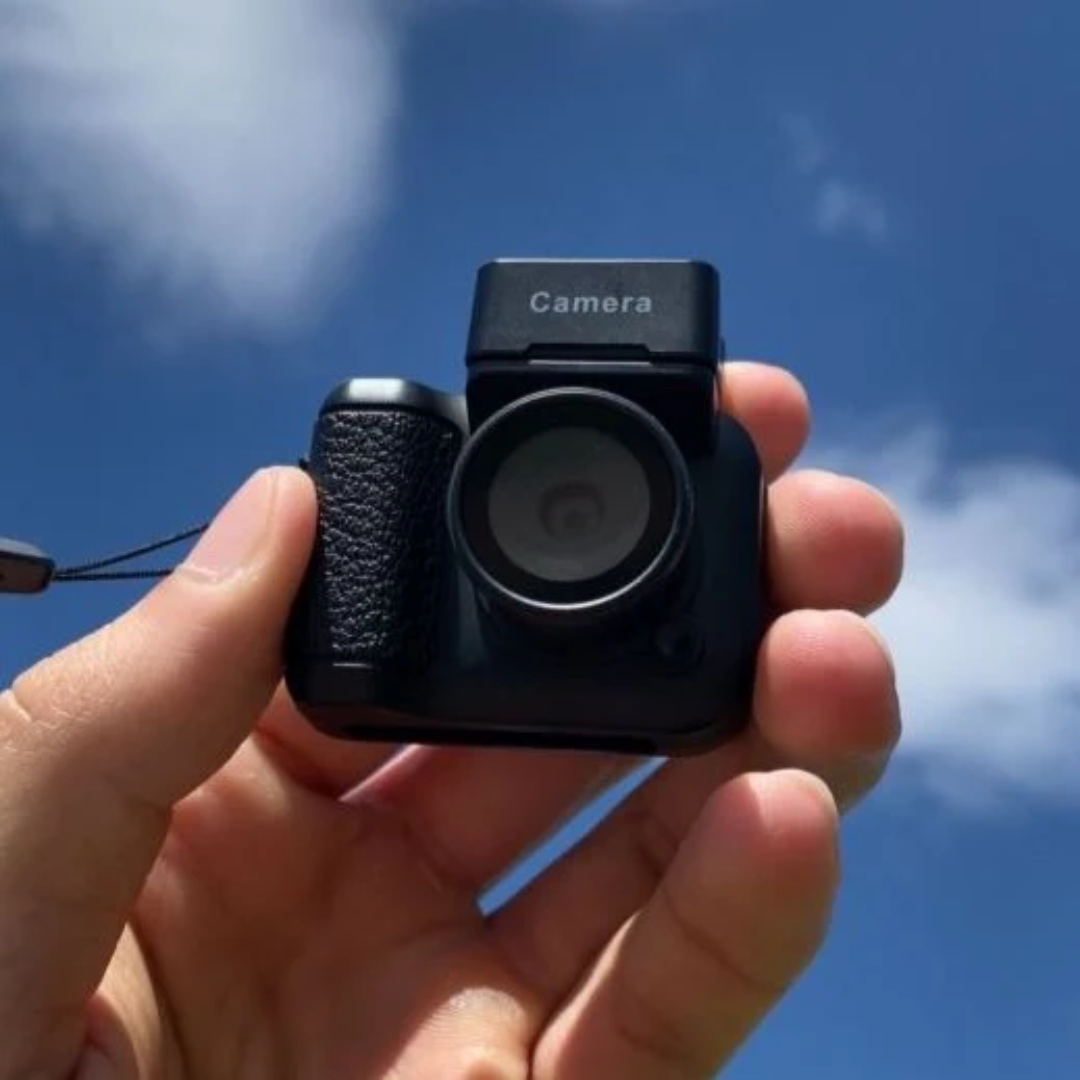 RetroSnap | Nostalgische camera in zakformaat, vintage mini-fotogadget, leuk cadeau voor op reis