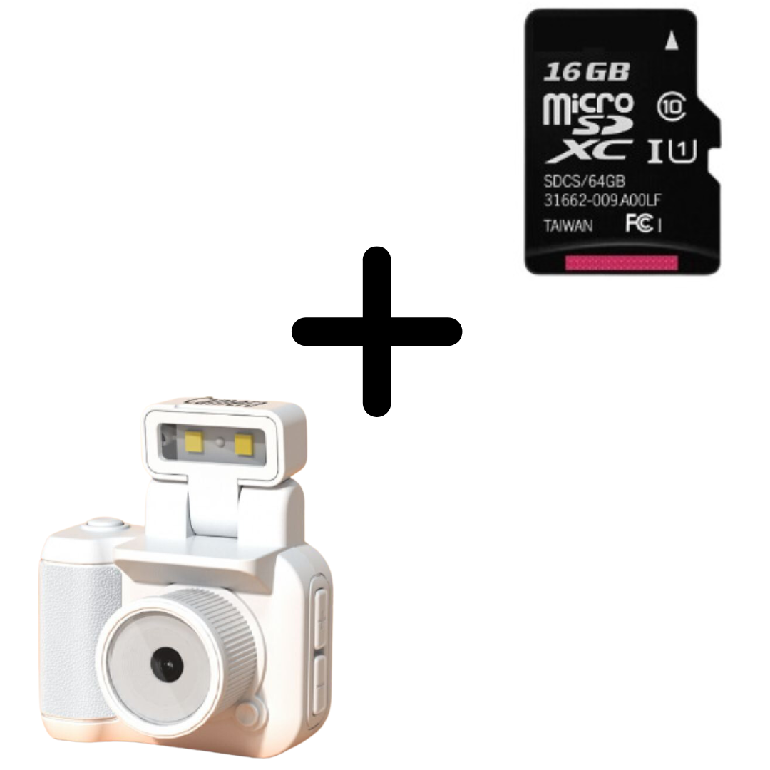 RetroSnap | Nostalgische camera in zakformaat, vintage mini-fotogadget, leuk cadeau voor op reis