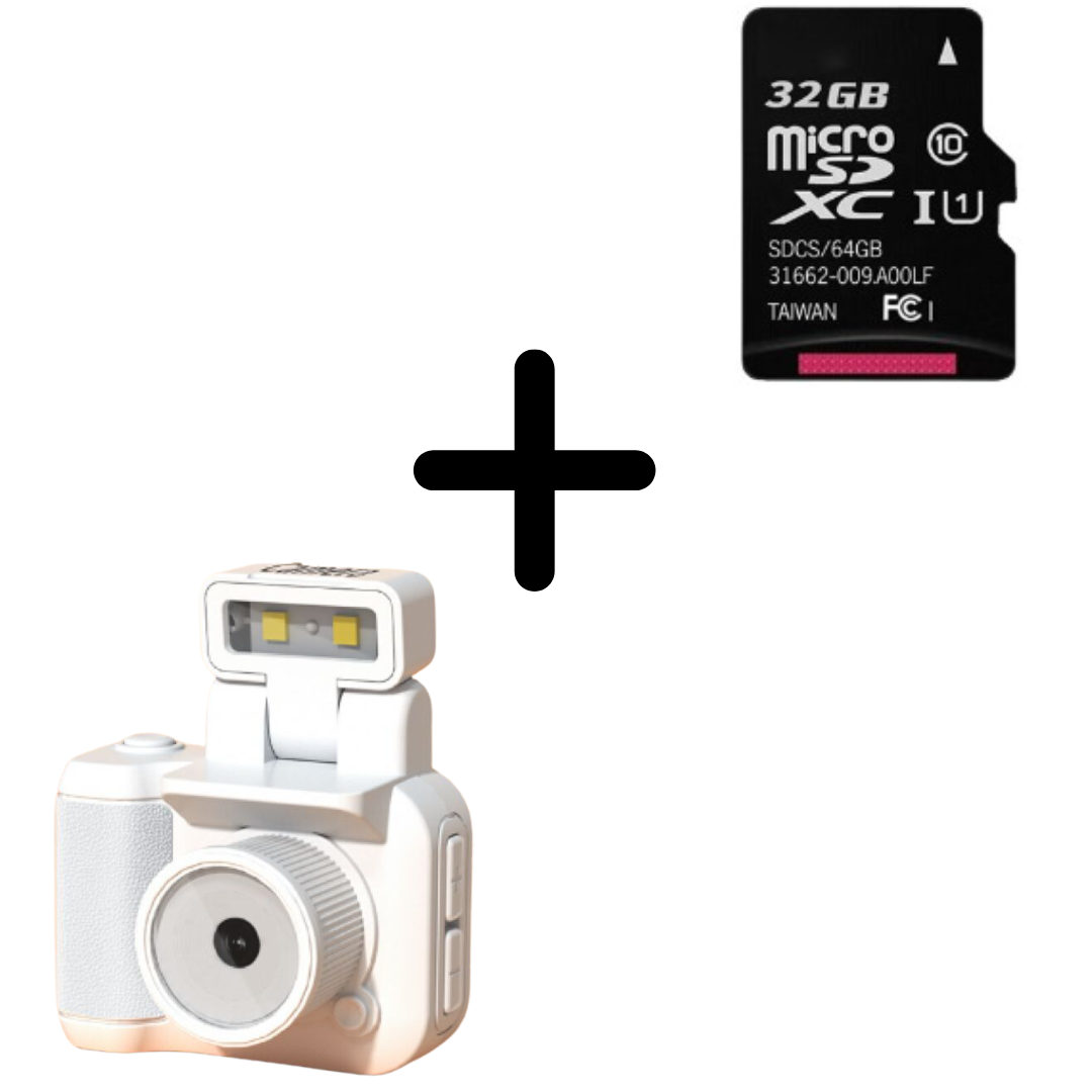 RetroSnap | Nostalgische camera in zakformaat, vintage mini-fotogadget, leuk cadeau voor op reis