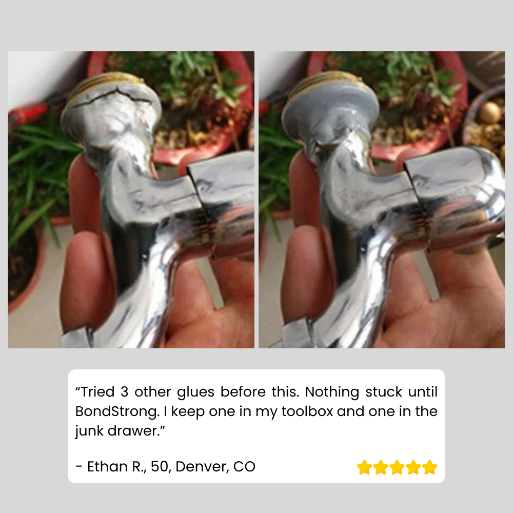 QuickBond | Universele reparatielijm – Directe, sterke hechting voor hout, metaal, kunststof, water- en hittebestendig