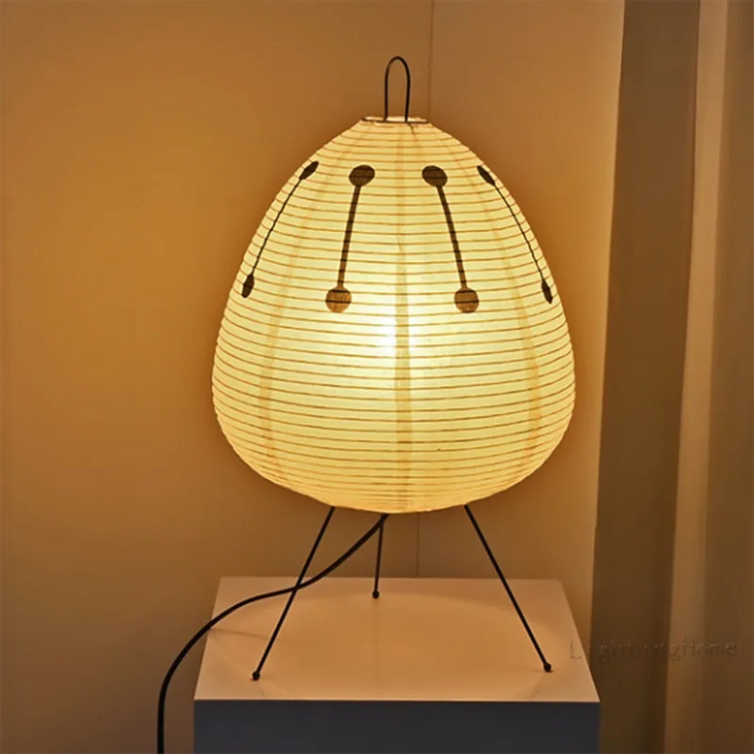 PaperLume | Elegante lamp van papier met Japanse inspiratie