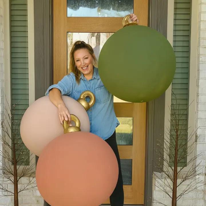 GleeBalls | Grote opblaasbare kerstballen voor tuin- en tuindecoratie