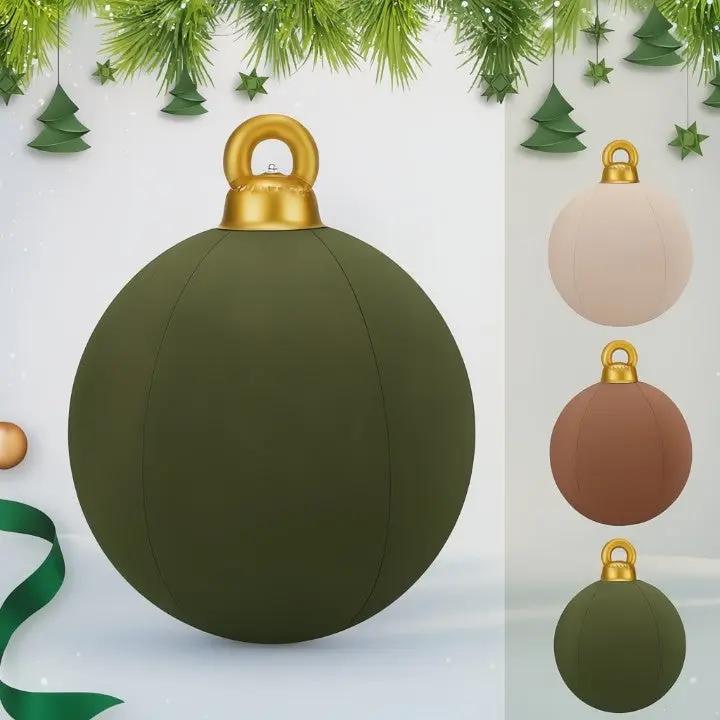 GleeBalls | Grote opblaasbare kerstballen voor tuin- en tuindecoratie