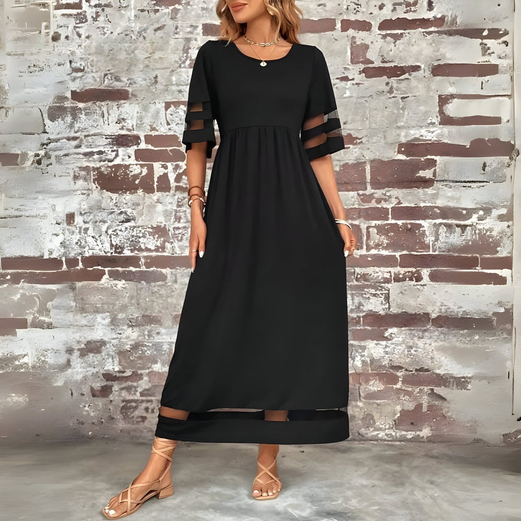 Tarelle | Midi-gebreide jurk voor dames – Elegante, nauwsluitende jurk met slanke pasvorm