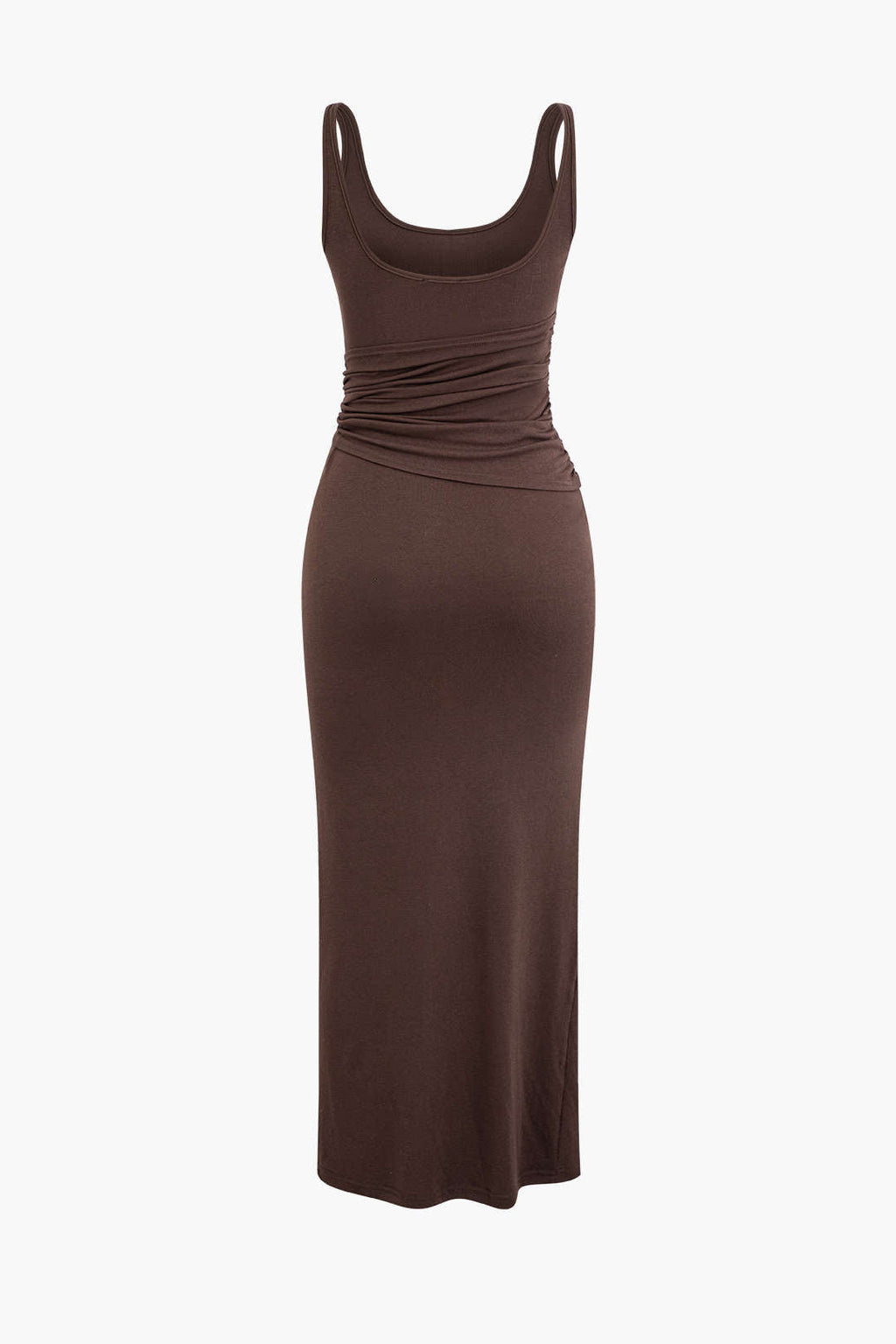 Verena | Elegante midi-feestjurk – Formele damesjurk met zijsplit