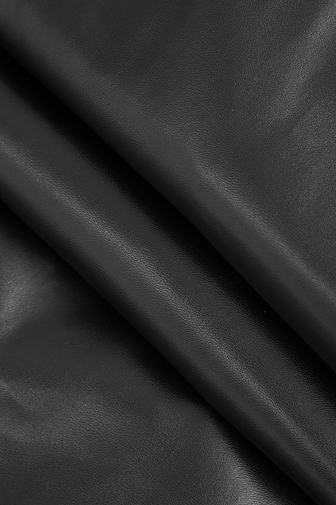 Caliorae | Chique midi-jurk voor dames – Jurk van imitatieleer met slanke pasvorm
