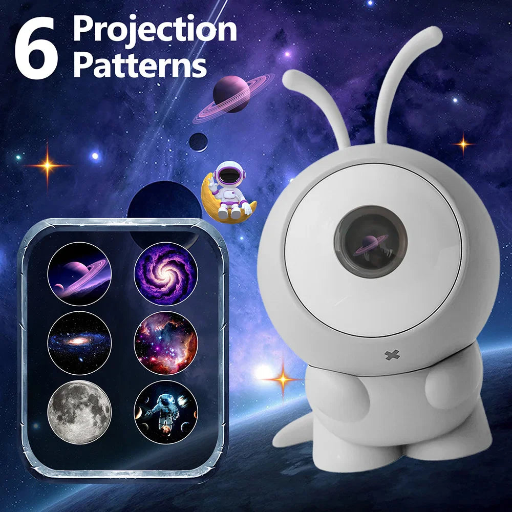 CosmoBeam | Buitenaardse planetariumprojector - LED sterrenkijkerlicht, Ruimte & Melkwegprojectie