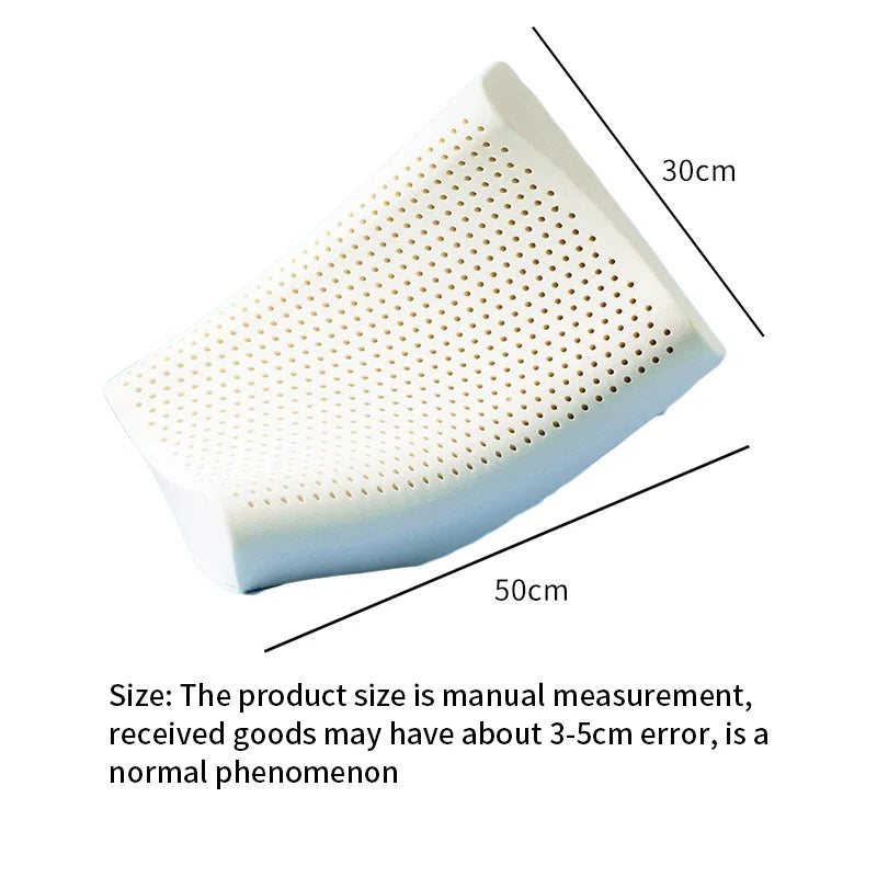 BreathePillow | Hypoallergeen ergonomisch kussen van natuurlijk latex – Ademend, dubbele hoogte