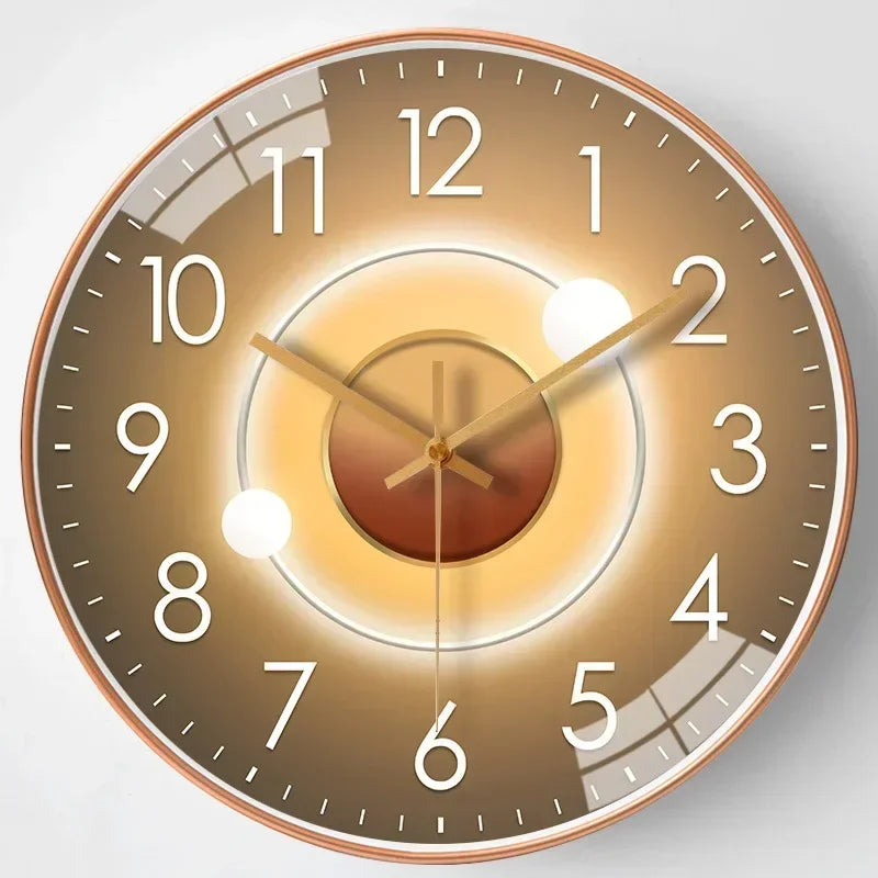 ChronoCraft | Moderne Decoratieve Wandklok - Stil & Stijlvol Home Accent - Minimalistisch Ontwerp, Klassiek Tijdstuk