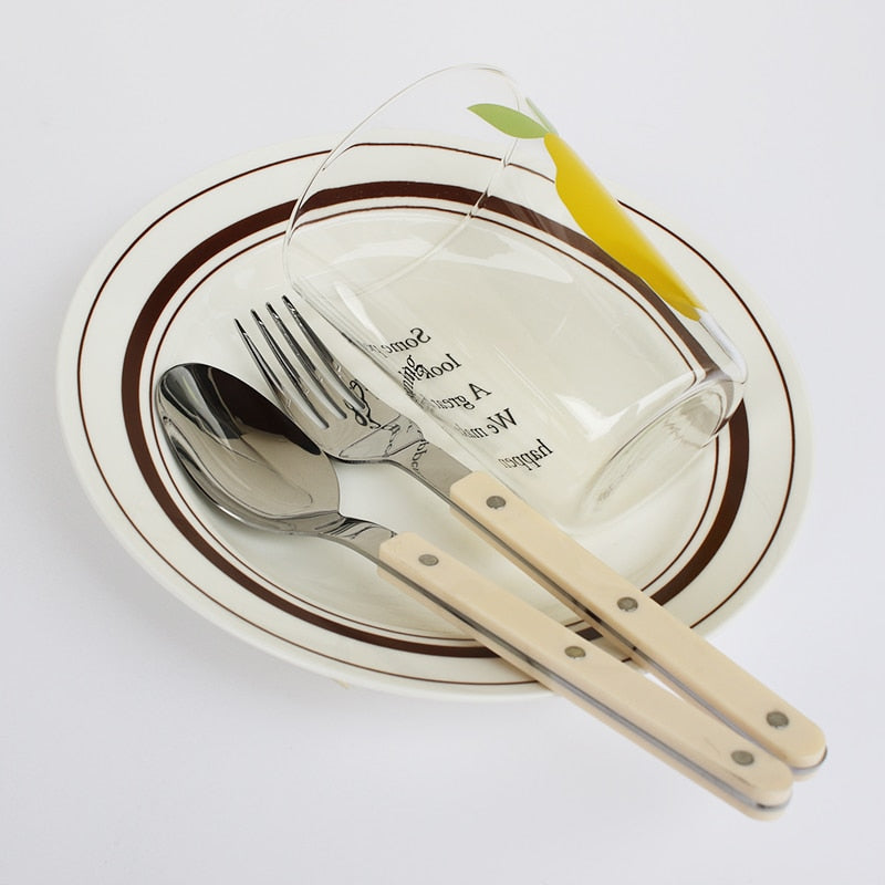Utensiq | 24-delige bistrobestekset - Roestvrijstalen bestekset voor 6 personen