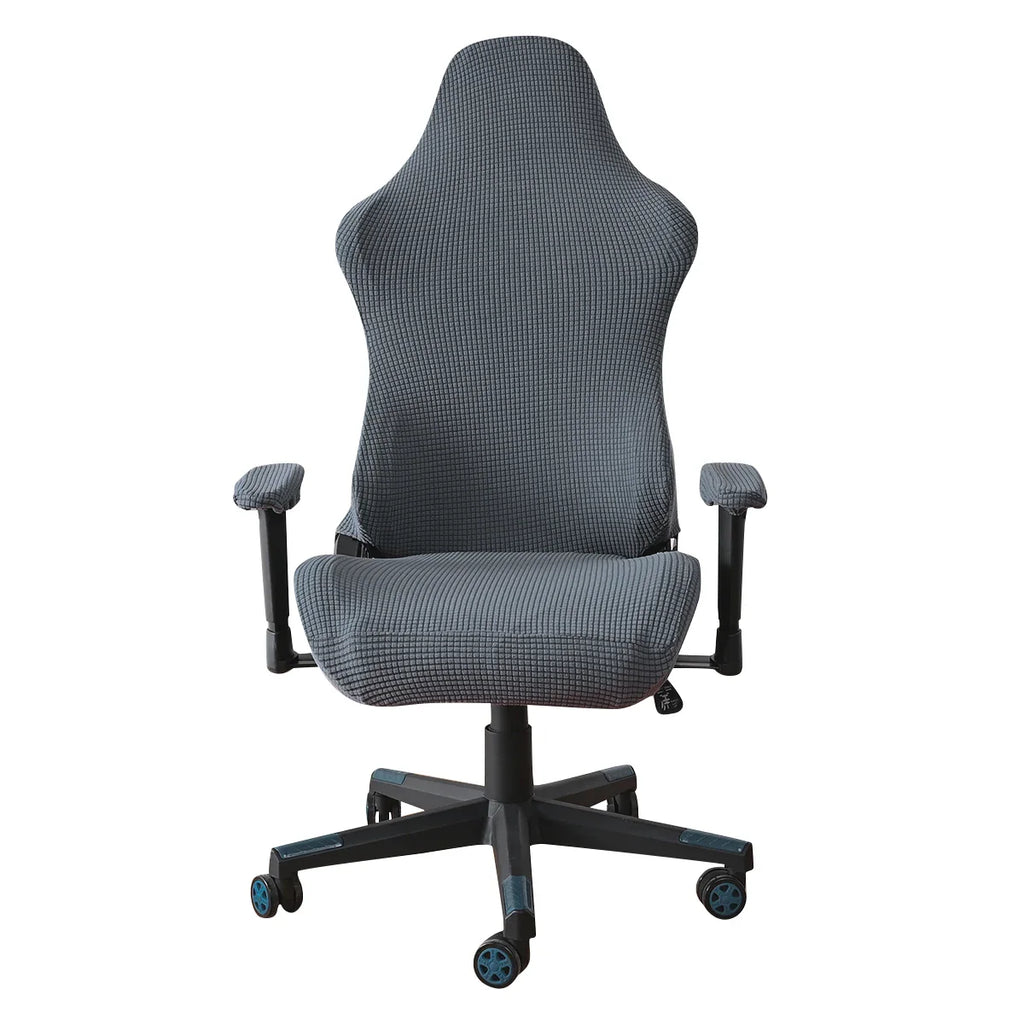 CoverQuest | Polar fleece hoes voor gamestoel - Zacht, elastisch, wasbaar, universele pasvorm