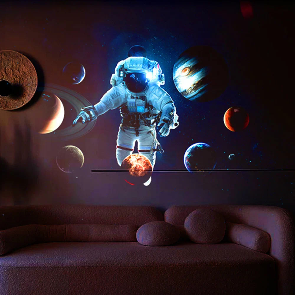 CosmoBeam | Buitenaardse planetariumprojector - LED sterrenkijkerlicht, Ruimte & Melkwegprojectie