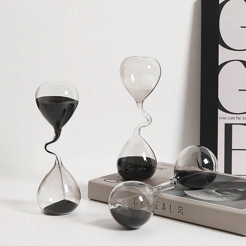 SandAura | Nordchron Creatieve Zandloper – Modern Decoratieve Sand Timer