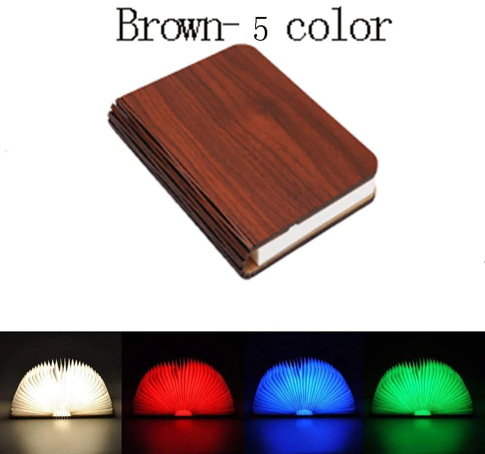 BookGlow | Opvouwbare boekenlamp - LED-bureaulamp, draagbaar & oplaadbaar, creatief nachtlampje