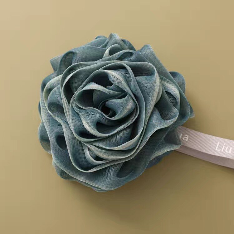 RoseBliss | Japanse rozenbadspons – zachte exfoliërende douchespons voor milde huidverzorging