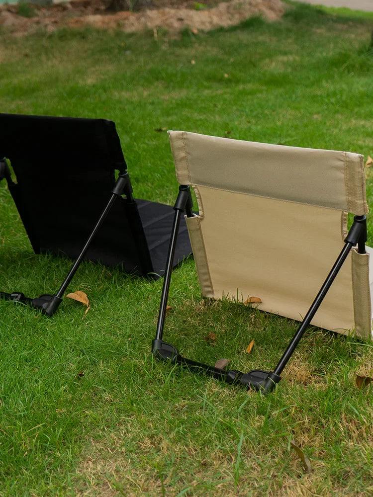 TrekChair | Opvouwbare campingstoel - ultralichte draagbare stoel voor buiten met gewatteerde zitting
