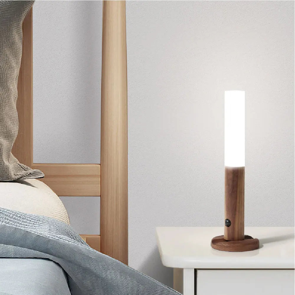 WoodenAura | Luxe magnetische draadloze bewegingssensorlamp