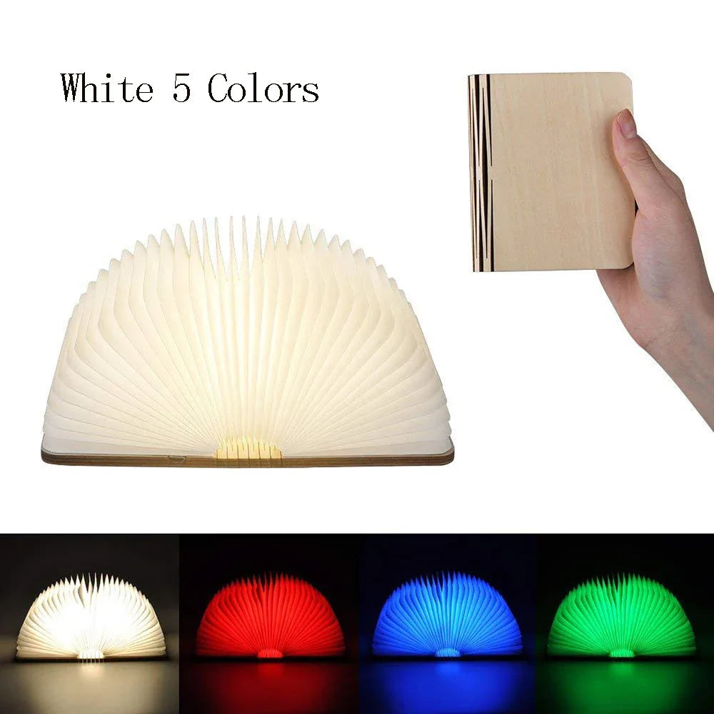 BookGlow | Opvouwbare boekenlamp - LED-bureaulamp, draagbaar & oplaadbaar, creatief nachtlampje