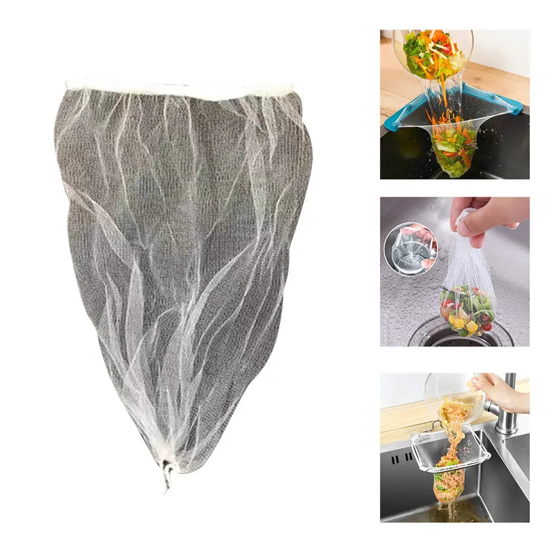 SinkCatcher | Roestvrijstalen Afvoerfilter – Duurzame Mesh Sifon voor Keukenresten