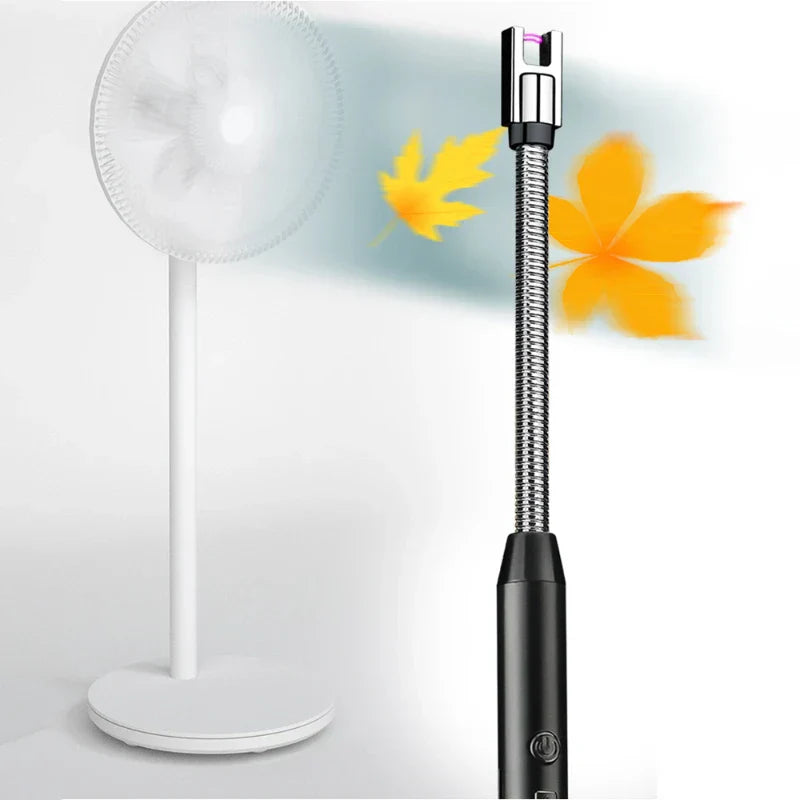 PlasmaLite | Oplaadbare windbestendige boogaansteker – USB-vlamloze plasmatoorts voor thuis