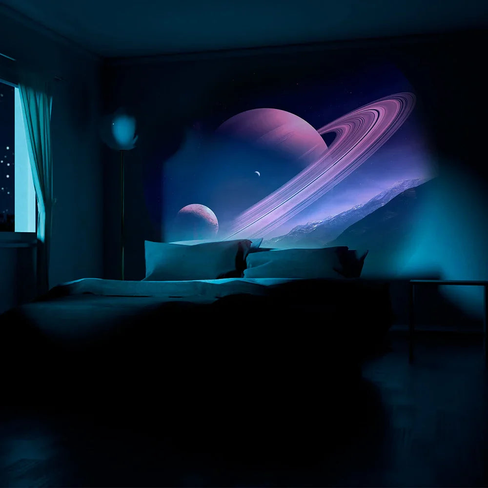 CosmoBeam | Buitenaardse planetariumprojector - LED sterrenkijkerlicht, Ruimte & Melkwegprojectie