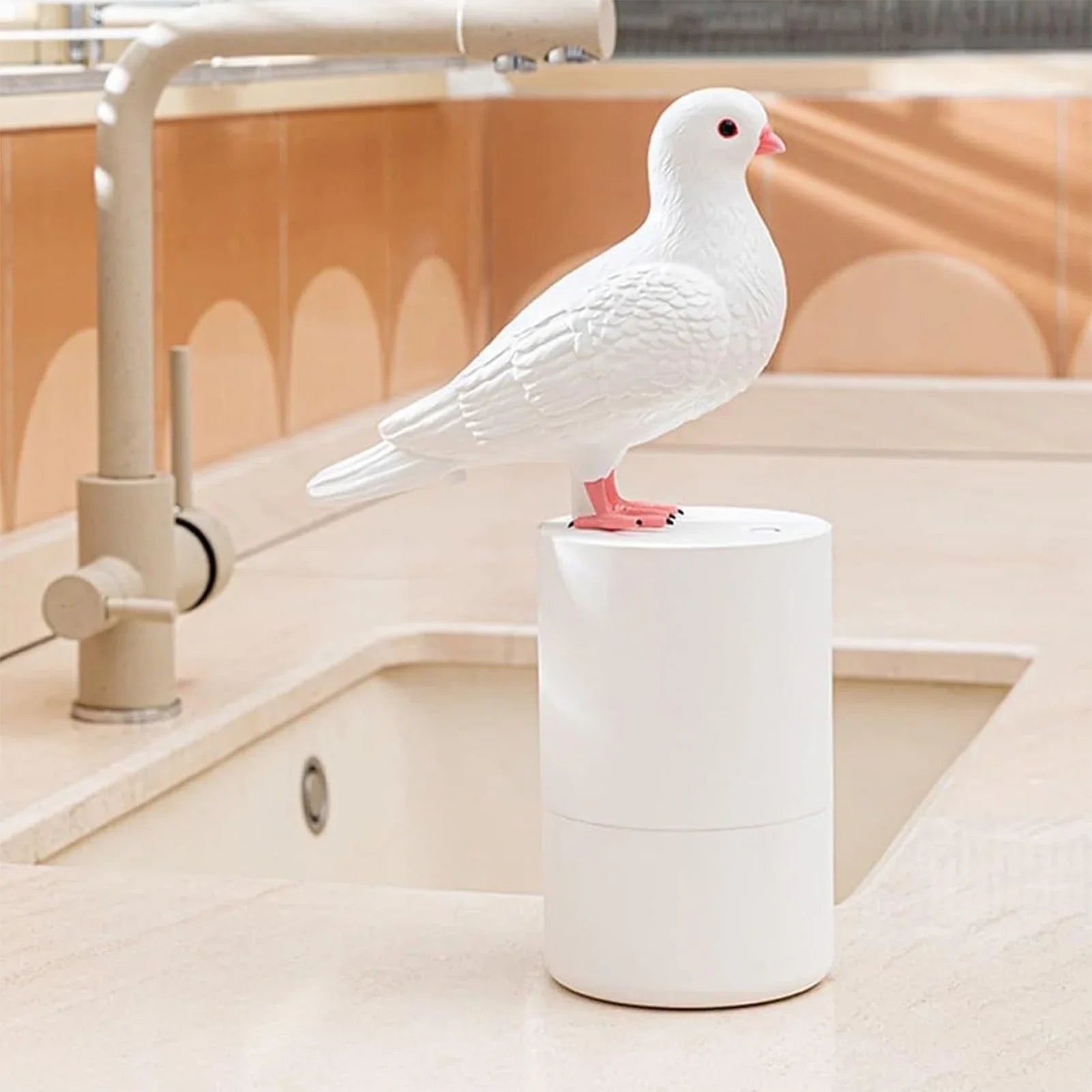 Dovelle | Duif Automatische Schuimende Zeepautomaat - Aanraakloze Sensor