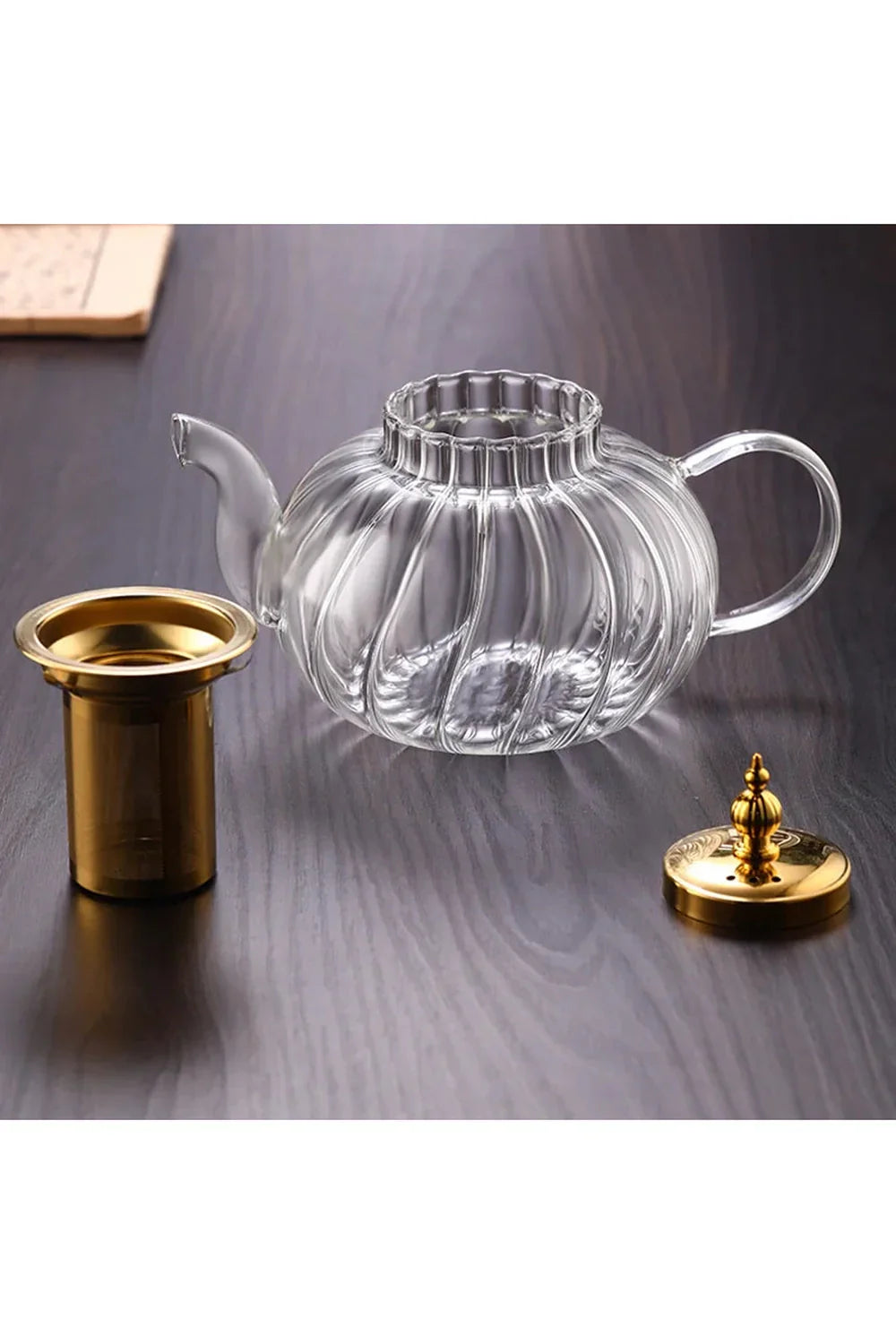 Brewelle | Elegante Theepot voor Losse Thee met Infuser & Deksel