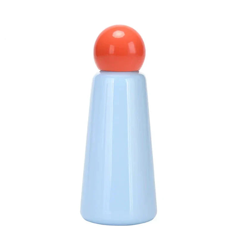 SipPop | 500ml thermosfles - 304 roestvrij staal, lekvrij, vacuüm geïsoleerd, 2-kleurige pastelkleur