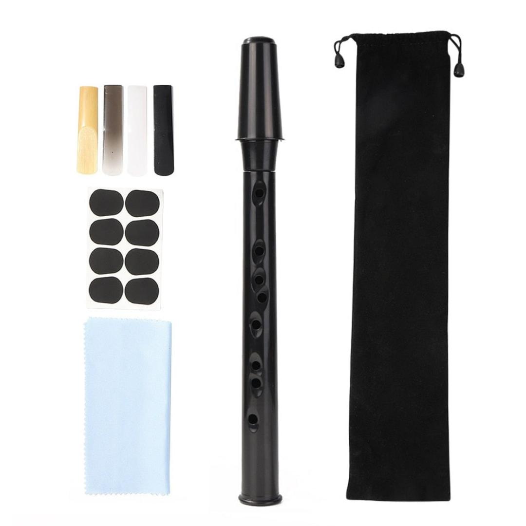 PocketJazz | 8-gaats mini zaksaxofoon met accessoires - beginnersvriendelijk, draagbaar, professioneel geluid