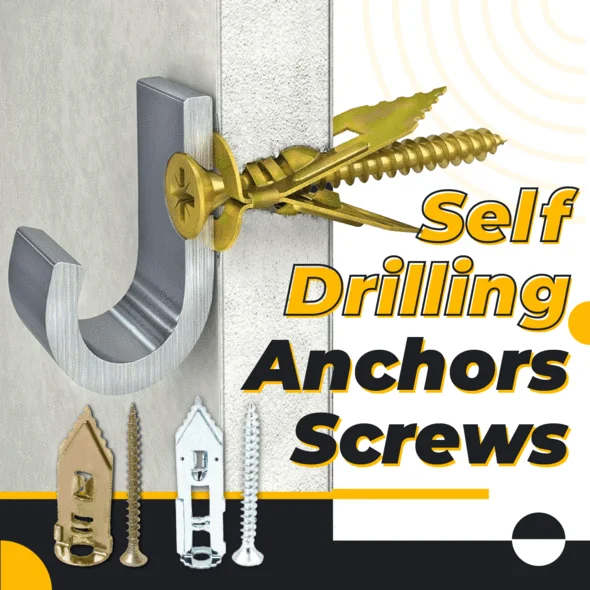 DrillFreeFix | Instant No-Drill wandbevestigingsschroeven en -ankers – Heavy-duty bevestigingsmiddelen voor thuis
