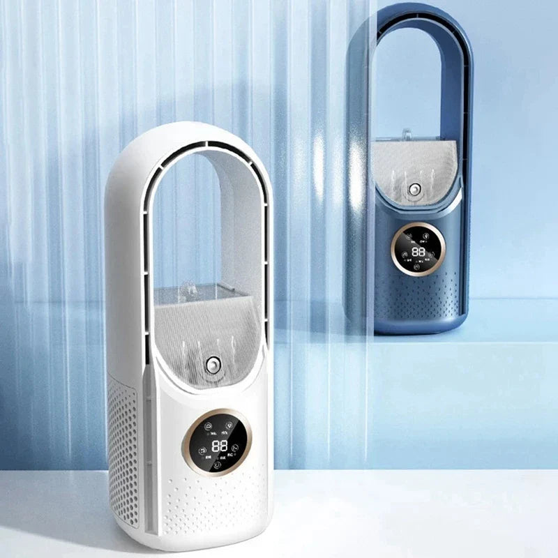 Breezio | Bladloze USB-ventilator - Draagbare Bureau Koelventilator