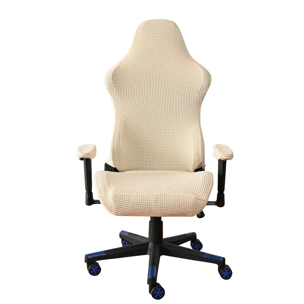 CoverQuest | Polar fleece hoes voor gamestoel - Zacht, elastisch, wasbaar, universele pasvorm