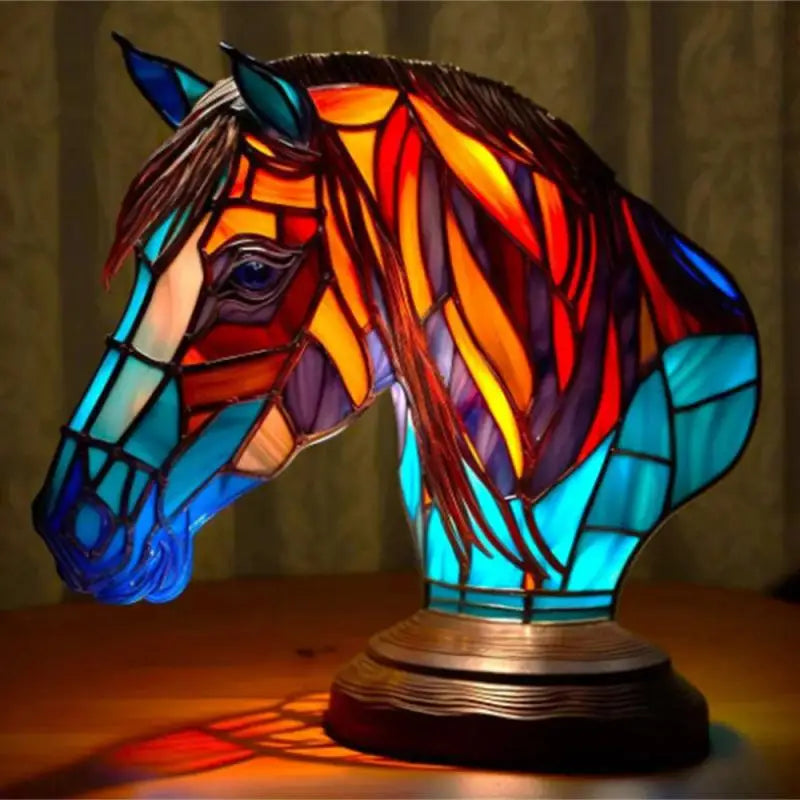 MosaicCritter | Retro veelkleurige hars 3D dierenlamp