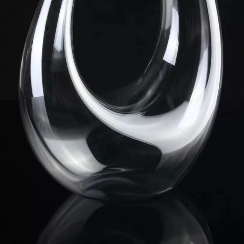 Uvino | Creatieve U-vormige Kristallen Karaf– Elegante Karaf voor Dranken
