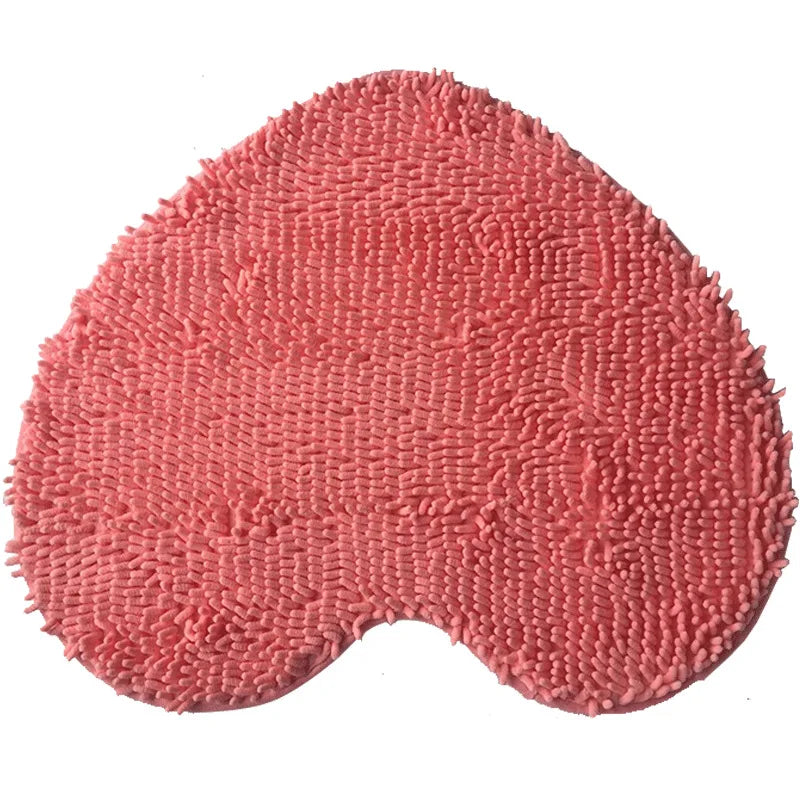 AbsorbHeart | Hartvormige absorberende badmat van microvezel, antislip