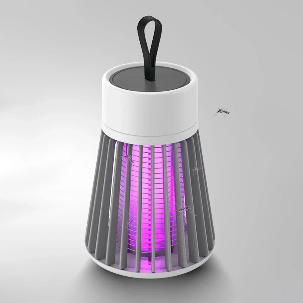 FlyFree | LED-muggenlamp – Stille insectenverdelger voor binnen en buiten voor muggen en vliegende insecten