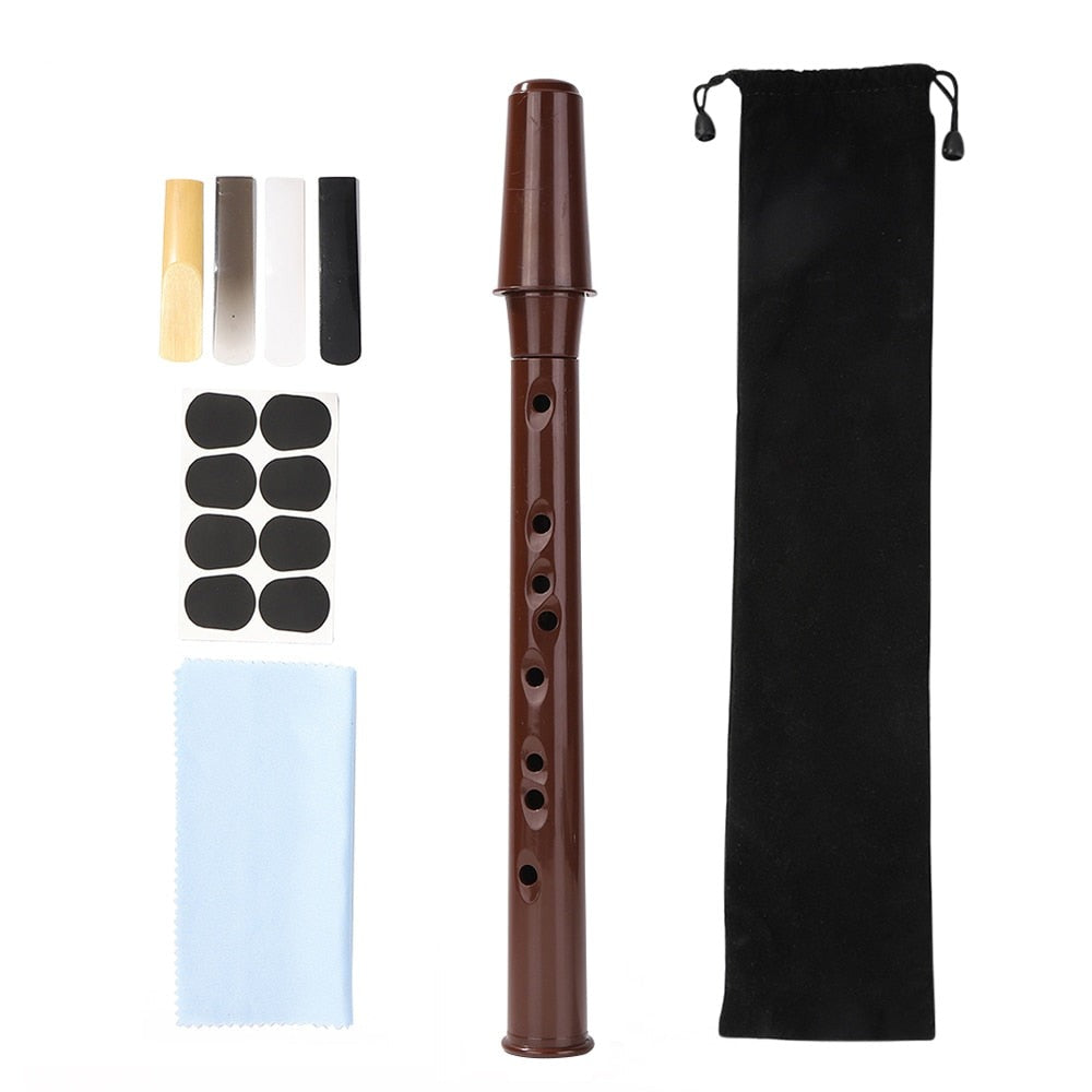 PocketJazz | 8-gaats mini zaksaxofoon met accessoires - beginnersvriendelijk, draagbaar, professioneel geluid